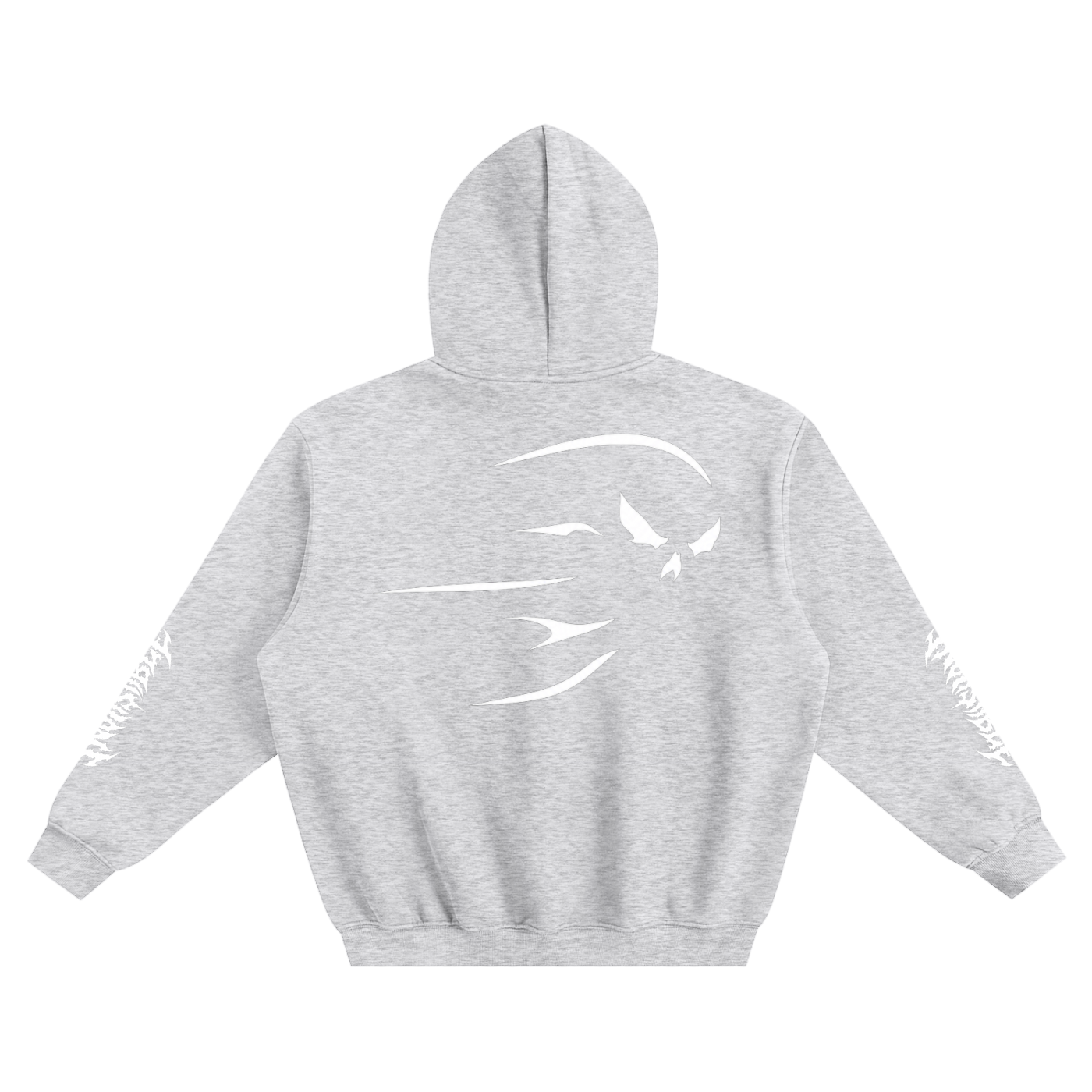 Ghostline Black Boxy Hoodie