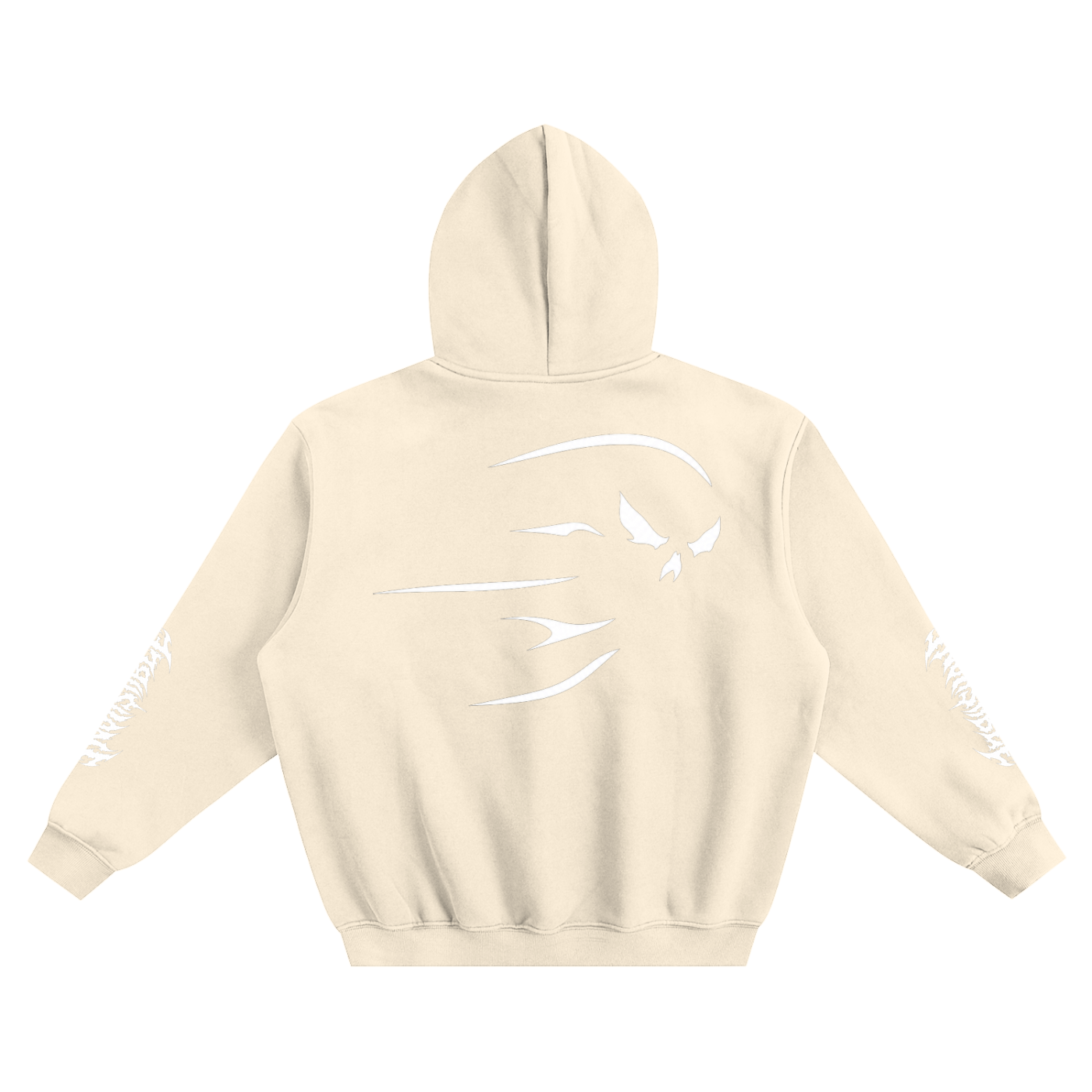 Ghostline Black Boxy Hoodie