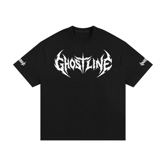 Ghostline Heavyweight Cotton Tee - Black